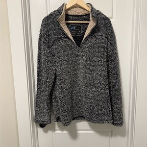 Black Sherpa sweatshirt